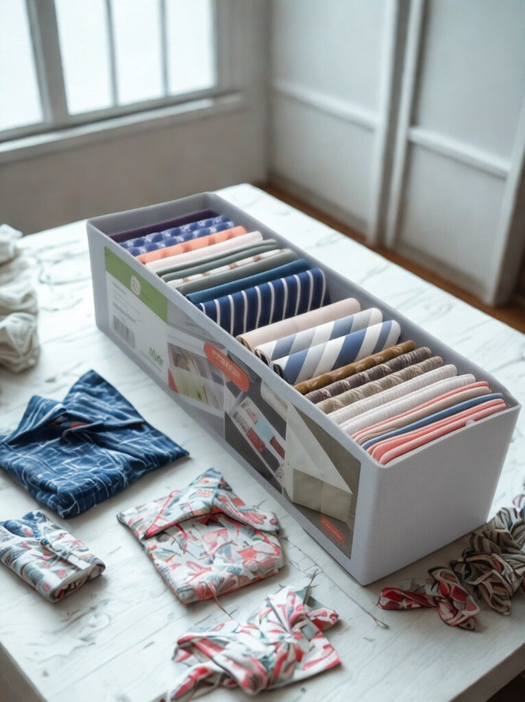 5-Cell Plastic Wardrobe Storage Box